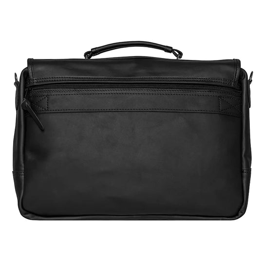 Superior Series Leather Entrepreneur Briefcase Back