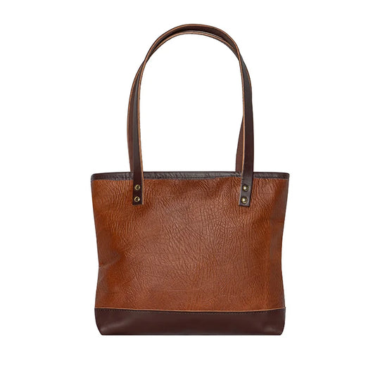Bison Leather Lakewalk Tote Back