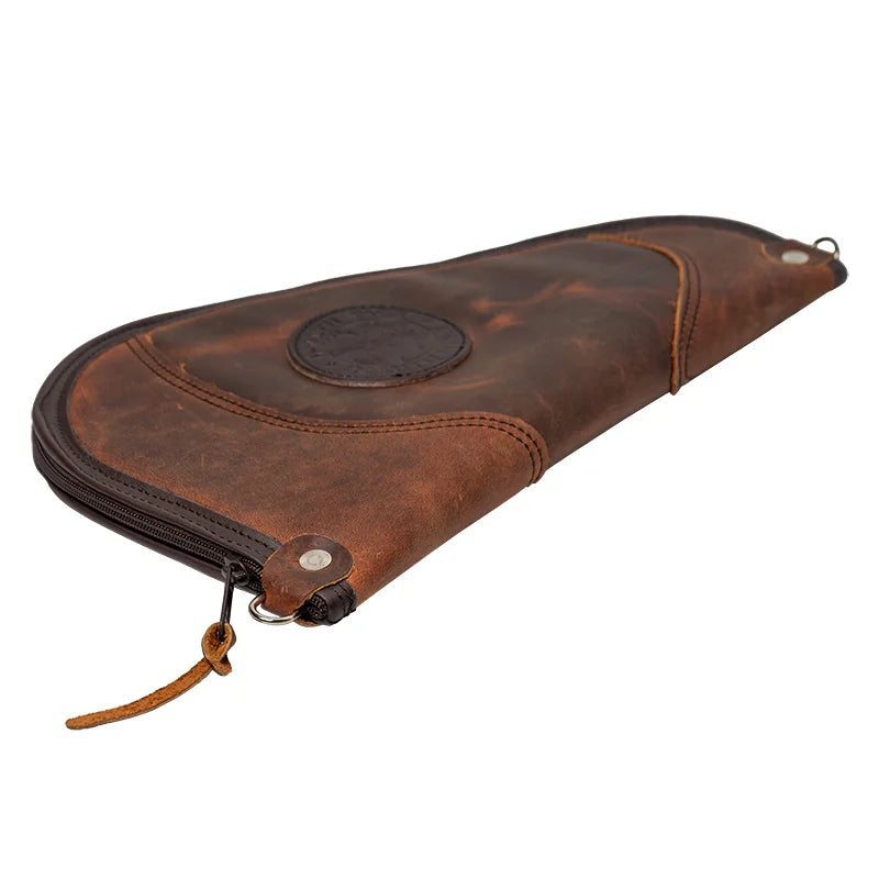 Heritage Leather Medium Pistol Rug on Side