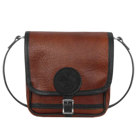 Bison Leather Mini Haversack in Black Trim