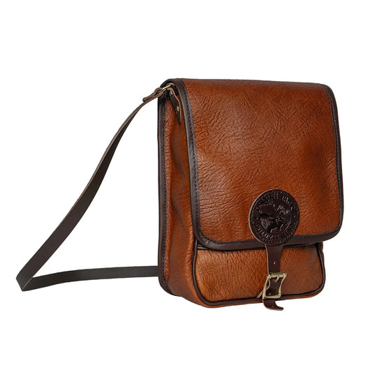 Bison Leather Haversack Side Angle