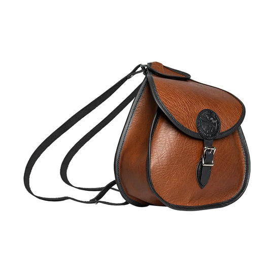 Bison Leather Lady Slipper Side Angle