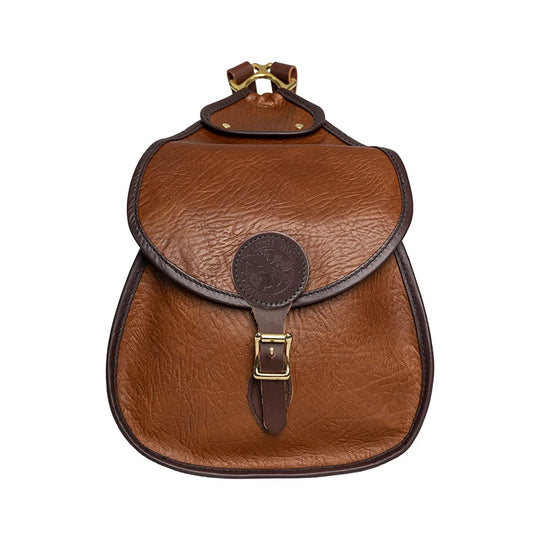 Bison Leather Lady Slipper in Brown Trim