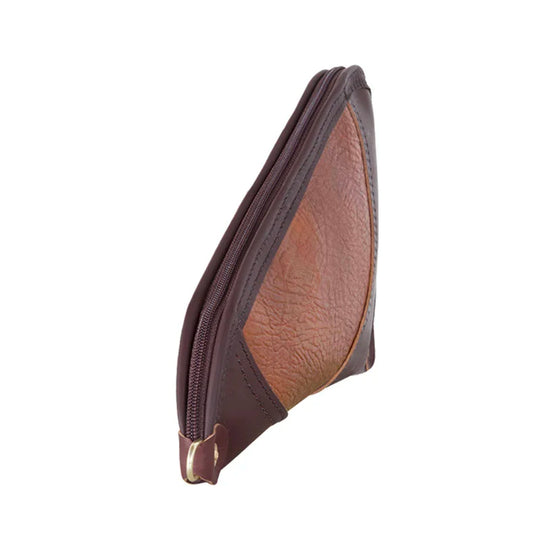 Bison Leather Mini Pistol Rug Side Angle