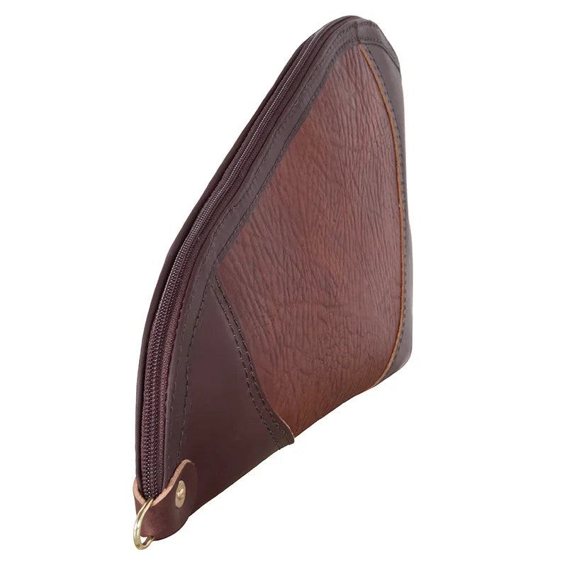 Bison Leather Medium Pistol Rug Side