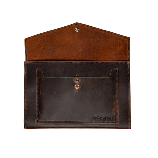 Heritage Leather Business Portfolio front view with a white background