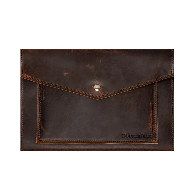 Heritage Leather Business Portfolio front view with a white background