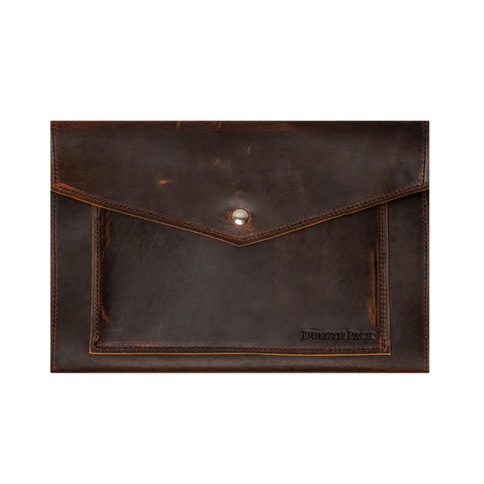 Heritage Leather Business Portfolio front view with a white background