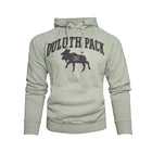 Moose Hoodie Raw Edge Agave