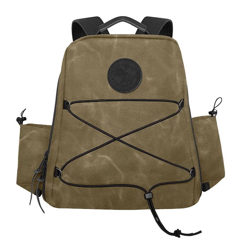 lake ontario wax khaki woodsman's pack