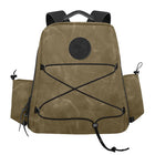 lake ontario wax khaki woodsman's pack