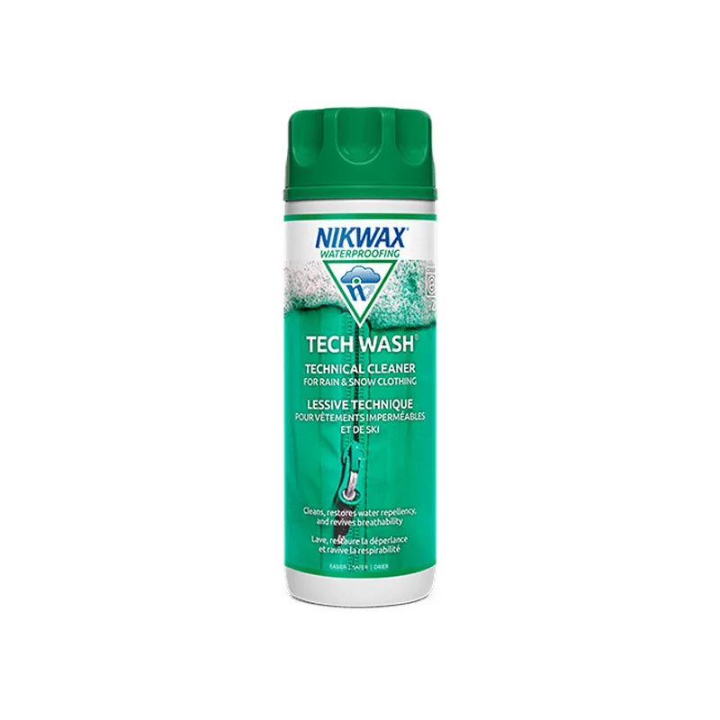 Nikwax Tech Wash 10oz for Rain and Snow Clothing