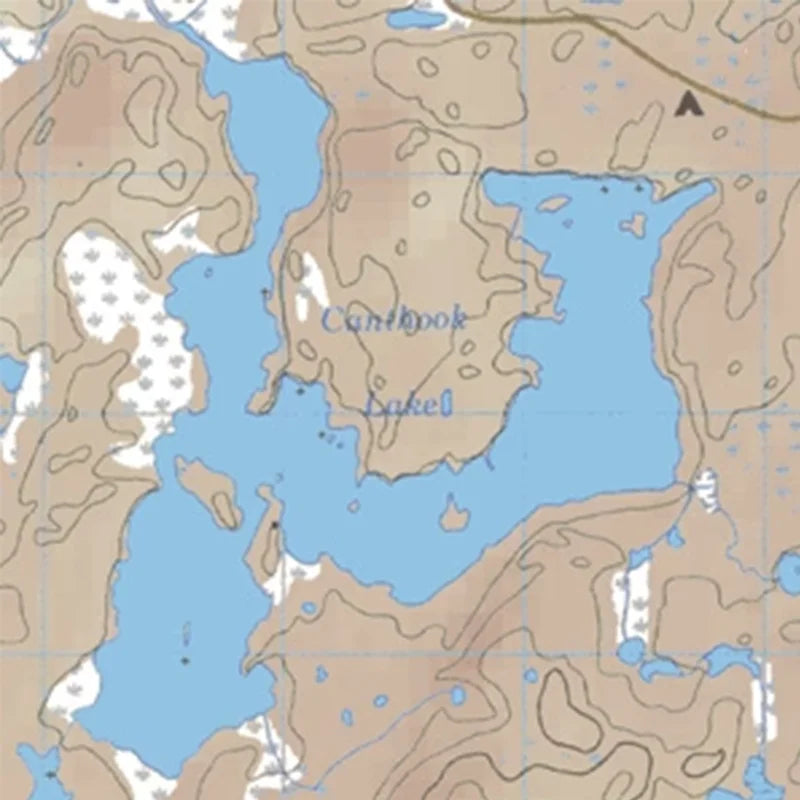 23 - Iron Range, Canthook and Jinx Lakes by Mackenzie Maps for the Boundary Waters Canoe Area