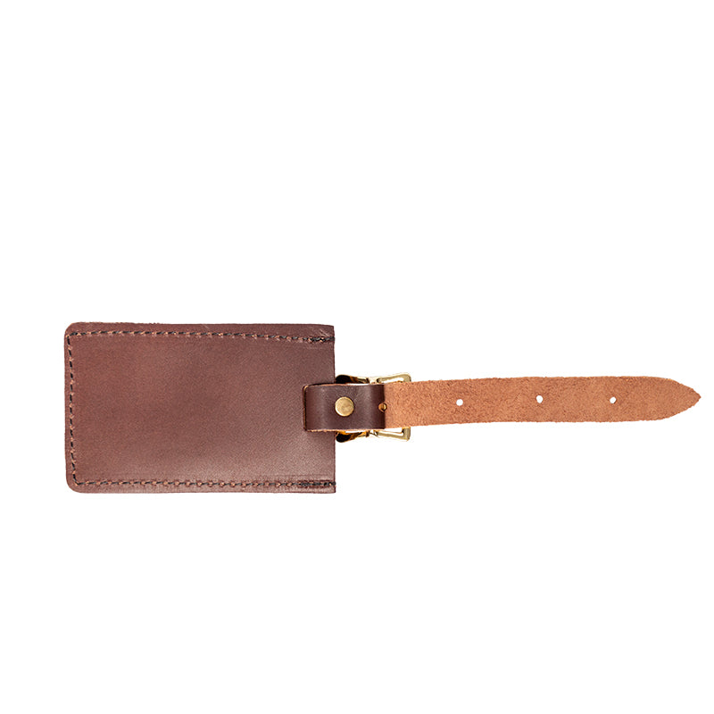 Duluth Pack Luggage Tag in Brown for Luggage