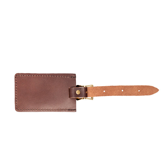 Duluth Pack Luggage Tag in Brown for Luggage
