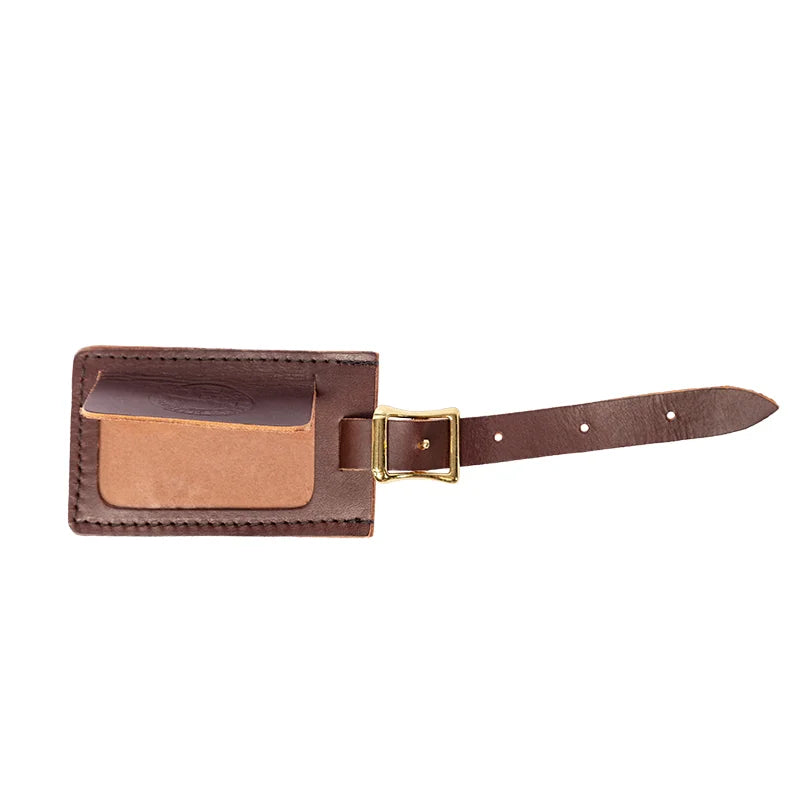 Duluth Pack Luggage Tag in Brown for Luggage
