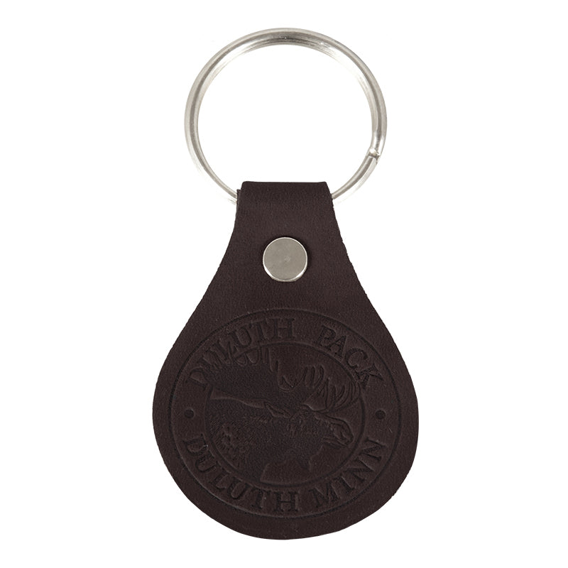 Duluth Pack Key Fob in Brown Leather for Keys
