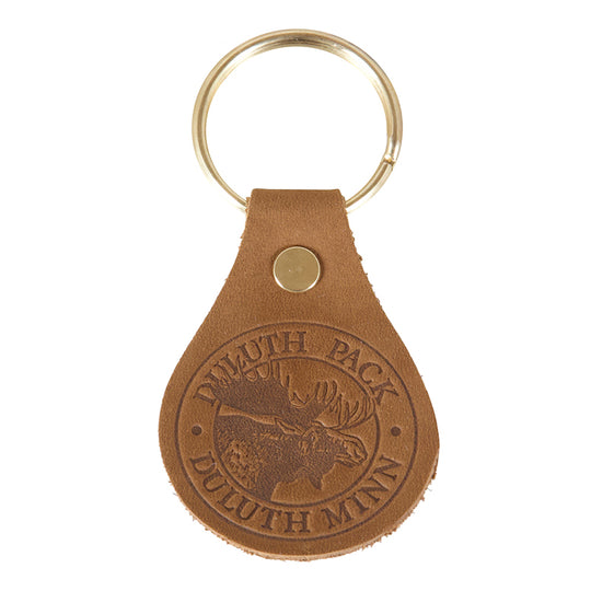 Duluth Pack Key Fob in Camel Leather for Keys
