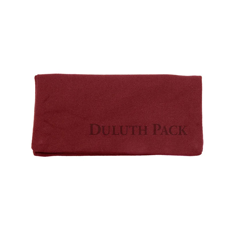 Duluth Pack Lure Locker in burgundy for fishing