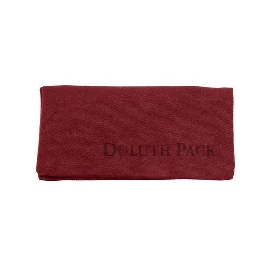 Duluth Pack Lure Locker in burgundy for fishing