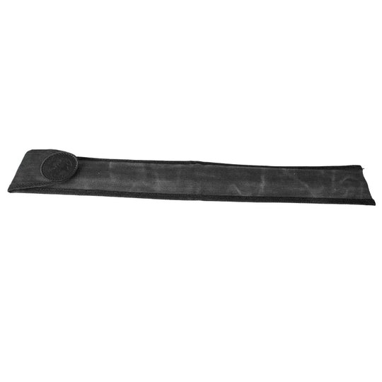 Folding Saw Case in black tough 15-ounce canvas by Duluth Pack, designed for durable outdoor use and long-lasting protection of folding camp saws.