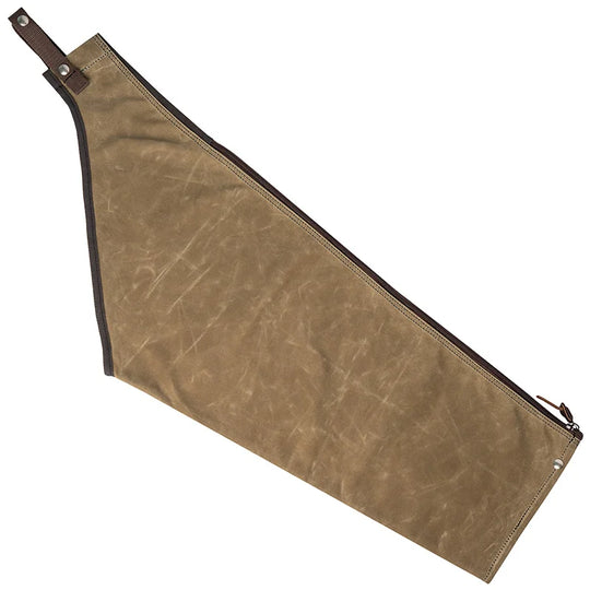 Canvas Chaps in Wax Khaki Angle