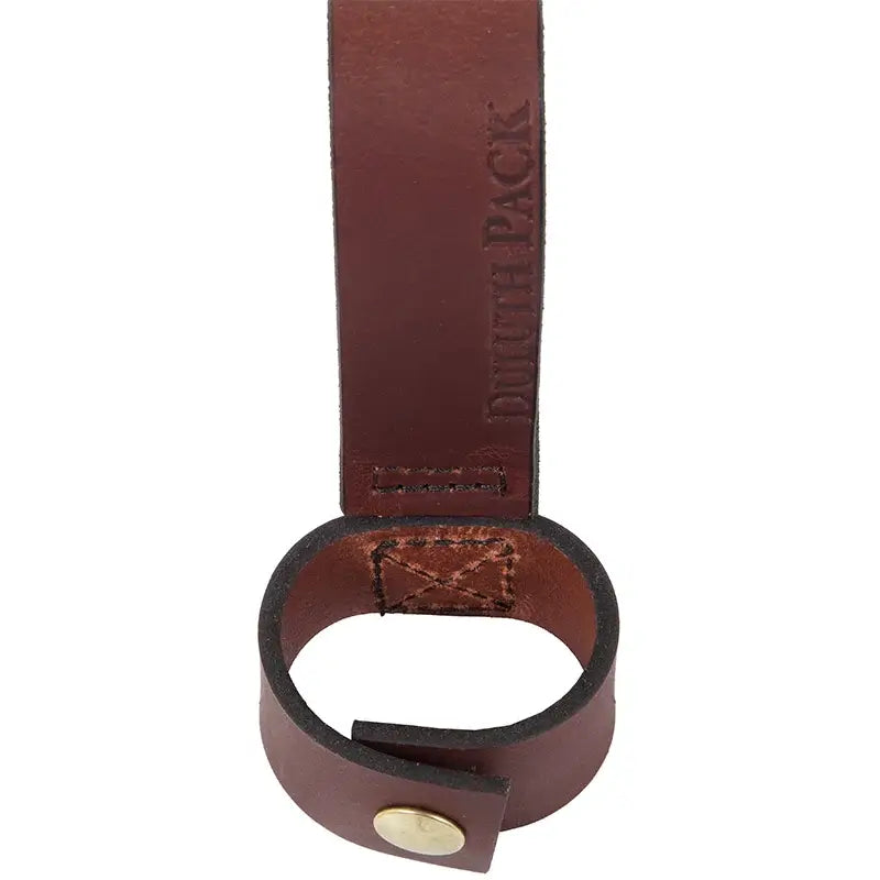 Duluth Pack Axe Holder Brown with white background