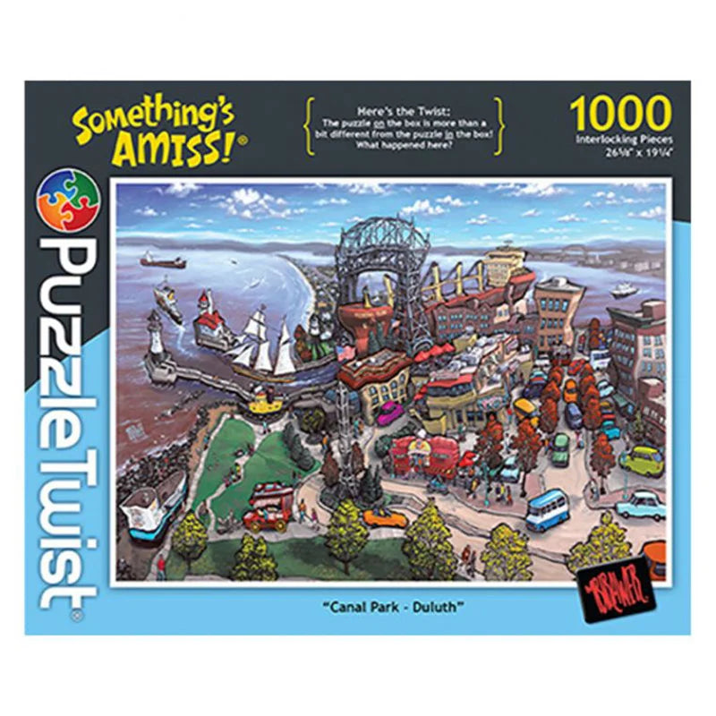 PuzzleTwist Cover Canal Park Duluth