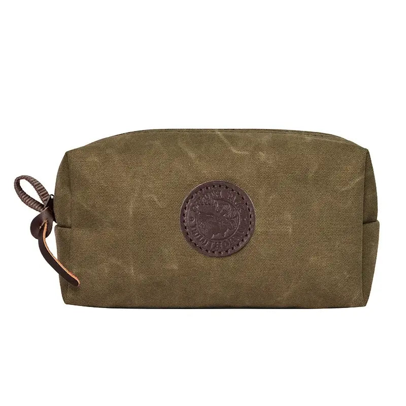 NEW Grab-N-Go Bag In Waxed Khaki On A White Background