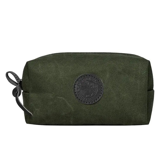 NEW Grab-N-Go Bag In Waxed Olive Drab Green On A White Background