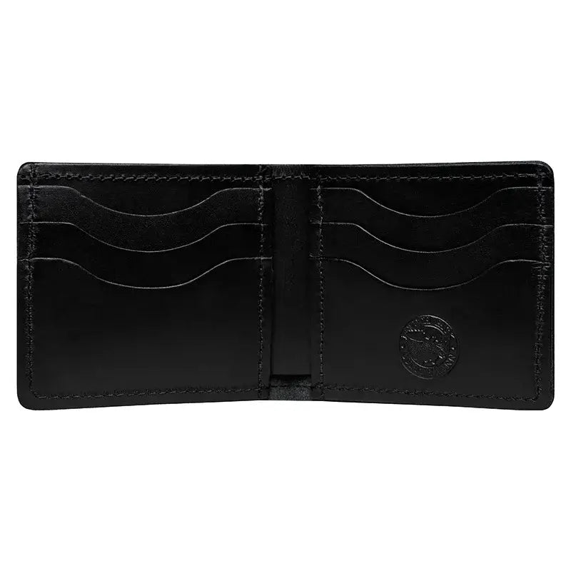 Duluth Pack Credit Card Bifold Wallet in black with white background
