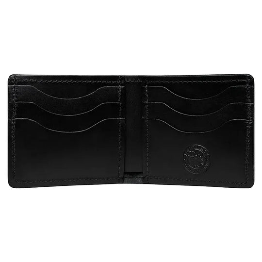 Duluth Pack Credit Card Bifold Wallet in black with white background