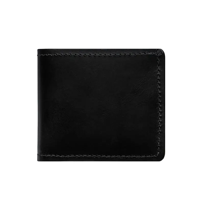 Duluth Pack Credit Card Bifold Wallet in black with white background