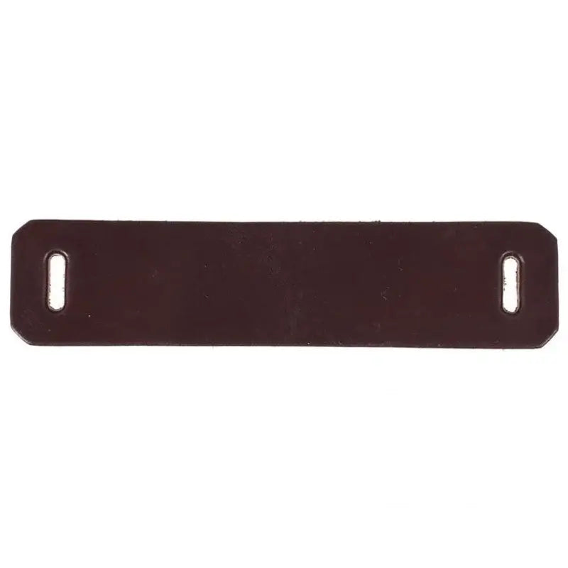 Duluth Pack Brown Leather Shoulder Pad For Haversacks & Shell Bags with white background