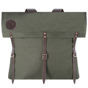#3 Original Pack - 72 L in tough green canvas with rugged leather straps, crafted by Duluth Pack for durable outdoor use and heritage-inspired adventure gear.