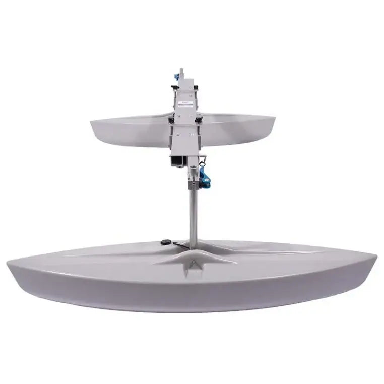 Spring Creek HD Kayak Stabilizer Floats Complete Package in Grey on a white background