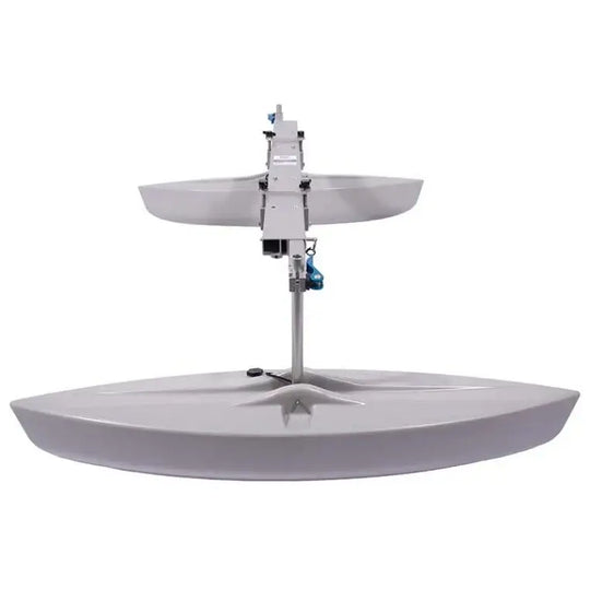 Spring Creek HD Kayak Stabilizer Floats Complete Package in Grey on a white background