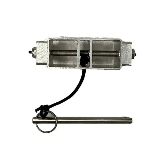 Spring Creek HD Kayak Stabilizer Floats Complete Package Components Showing a Pin on a white background