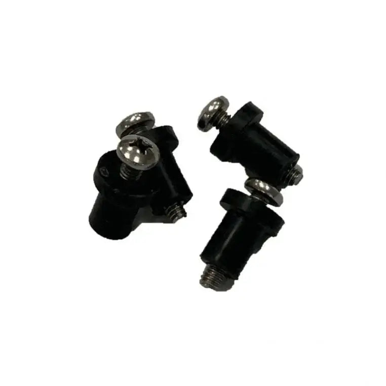 Spring Creek HD Kayak Stabilizer Floats Complete Package included screws on a white background