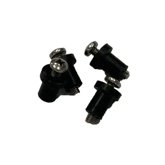 Spring Creek HD Kayak Stabilizer Floats Complete Package included screws on a white background