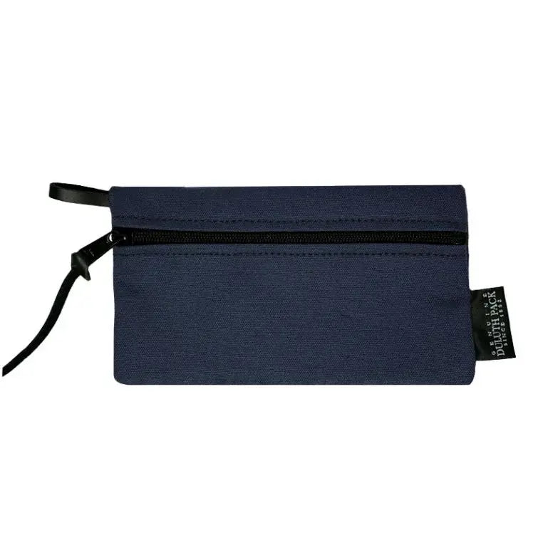 Small Gear Stash Bag In Navy Blue On A White Background