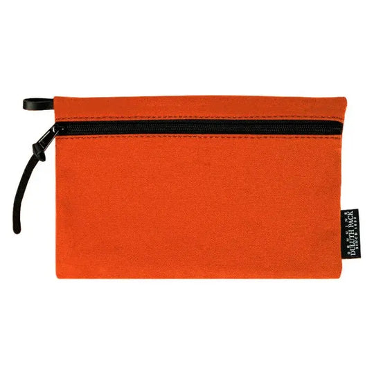 Medium Gear Stash Bag in Orange On A White Background