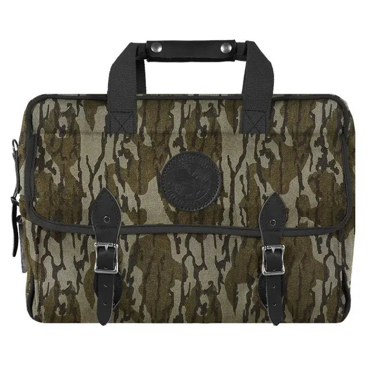 Classic Carry-On Bag In Mossy Oak Bottomland Camo As Seen On A White Background