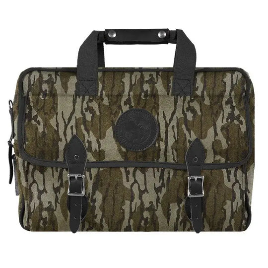 Classic Carry-On Bag In Mossy Oak Bottomland Camo As Seen On A White Background