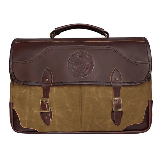 Entrepreneur Briefcase in Waxed Khaki