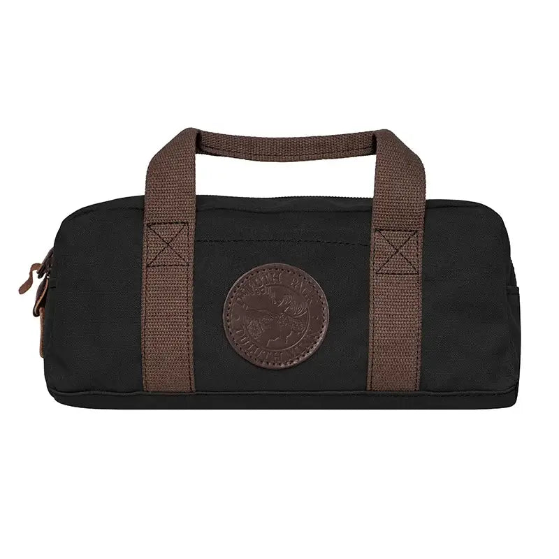 Utility Bag In Black On A White Background