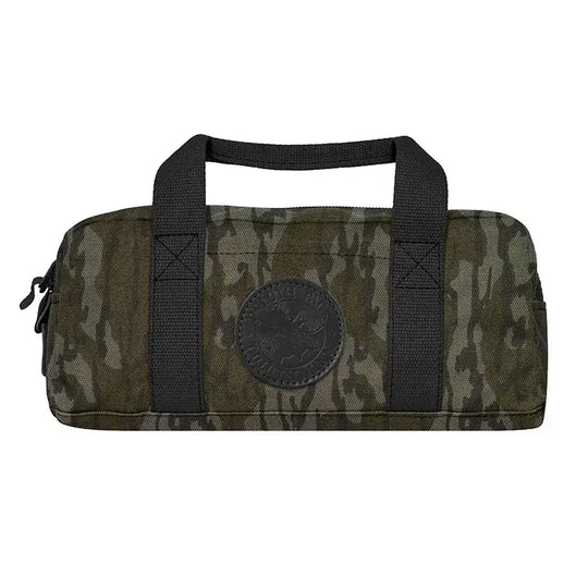 Utility Bag In Mossy Oak Bottomland Camo On A White Background