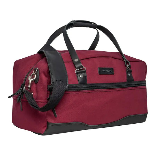 NEW Limited Edition Lake Huron Weekender Duffel As Seen At An Angle On A White Background