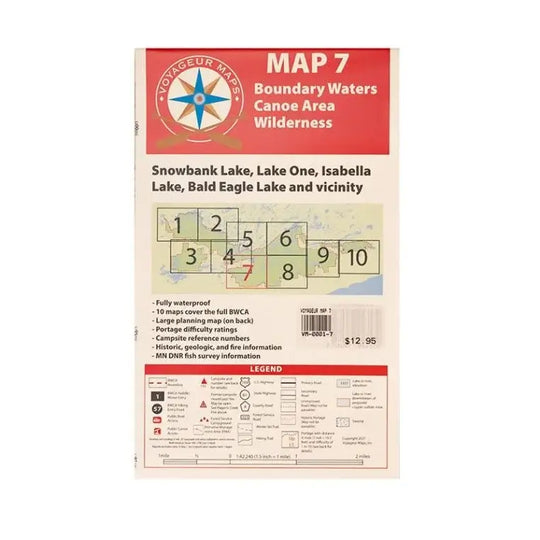 Voyageur Boundary Waters Maps Map 7