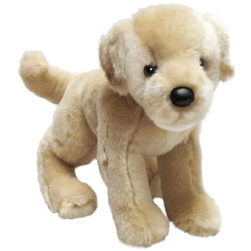 Cuddle Toys Spankie Yellow Lab with a white background